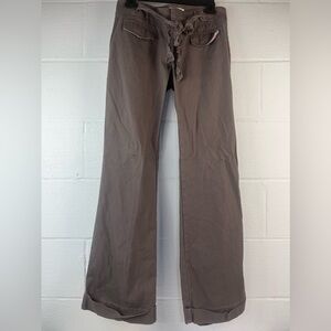 Elevenses Brown Wide Leg Trousers, 4
